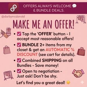 💖MAKE ME AN OFFER! • BUNDLES & DEALS • OPEN TO OFFERS 💖
